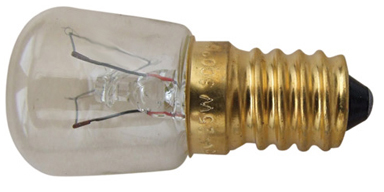 Ampoule pour four jusqu'à 300° transparent E14/15W 85 lm 2300 K