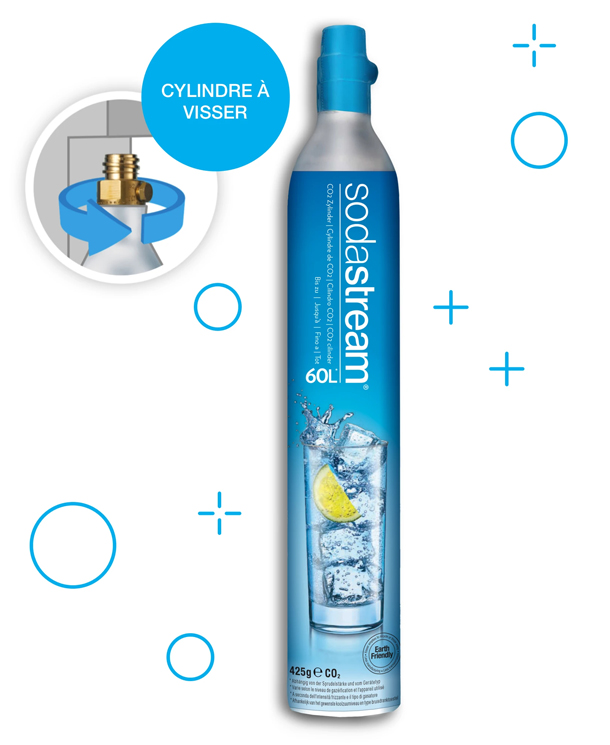 SODASTREAM Recharge Cylindre CO2 60 L pas cher 