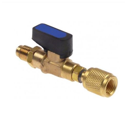 Bouteille gaz r410a valve 1/2 manometre + flexible recharge clim
