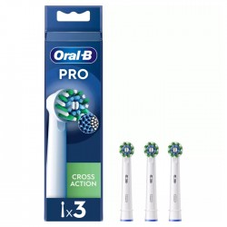 JEU 3 BROSSES ORAL-B PRECISION CLEAN EB20-3  BRAUN