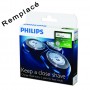 3 TETES RASOIR ADAPTABLE PHILIPS QUADRA ACTION HQ6/50